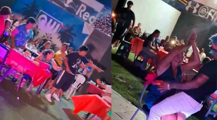 #Video #Viral | Hombre intenta agredir a payaso tras Baile Subido de Tono