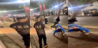 #VIDEO || ¿Borrachera o arte marcial? 3 hombres en estado de ebriedad pelean como si de una comedia se tratase