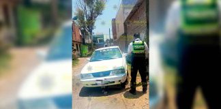 Policía Morelia recupera vehículo robado en la colonia Ignacio Zaragoza