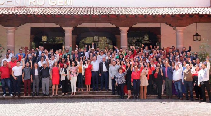 Bedolla y autoridades del PT refrendan compromiso en beneficio de Michoacán