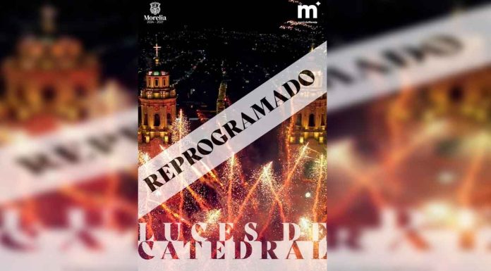 Nuevamente reprogramarán el espectáculo “Luces de Catedral”