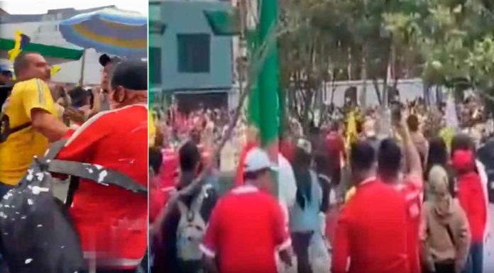 #VIDEO || Tensión y golpes antes del Toluca vs América