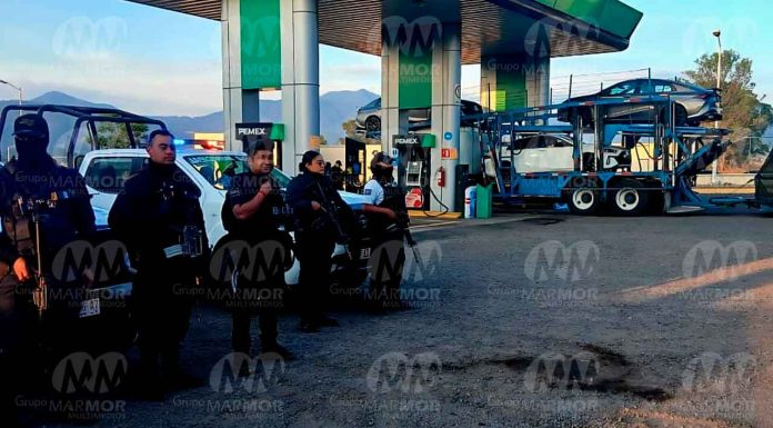 Frustran intento de robo a nodriza en la carretera Pátzcuaro-Morelia