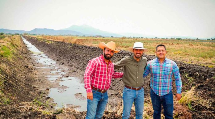 Verifican funcionamiento de drenes en Sahuayo ante temporada de lluvias