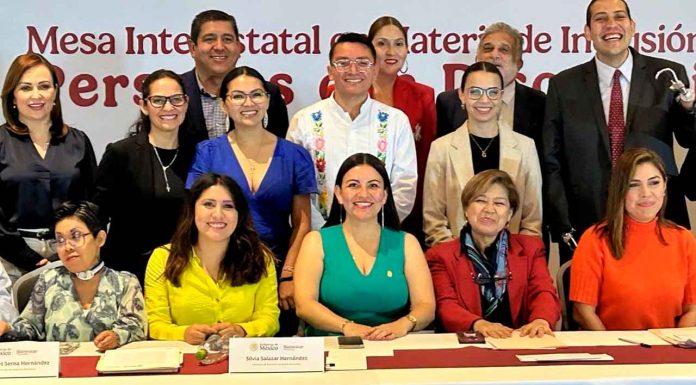 Michoacán presente en Mesa Interestatal por inclusión de personas con discapacidad: Sedebi