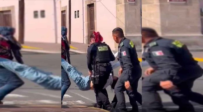 #VIDEO #DenunciaCiudadana || El brindis que terminó en patrulla en #MORELIA