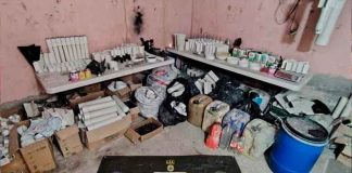 SSP desmantela bodega para fabricación de artefactos explosivos en Apatzingán