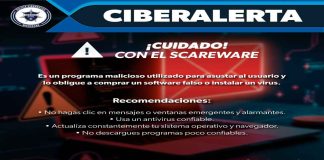SSP alerta sobre software Intimidatorio que infecta tu computadora