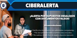 SSP emite alerta por desalojos falsos