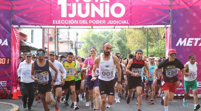 ¡Un éxito!, Carrera Atlética del INE en Michoacán(Encarrerados al 1 de junio)