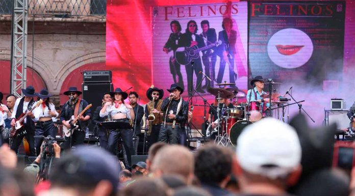 Con Los Felinos, inicia el magno concierto para celebrar a Morelia