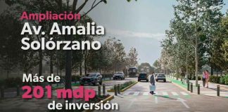Anuncia SEDUM inicio a los trabajos de ampliación de la Av. Amalia Solorzano