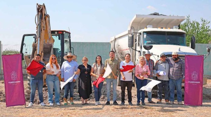 Arranca construcción de viviendas del bienestar en Yurécuaro para población vulnerable