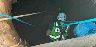 Muere 1 de los 2 hombres que estaban atrapados dentro de pozo de agua en Opopeo