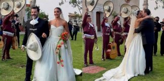 Biby Gaytán deslumbra en la boda religiosa de su hija Alejandra Capetillo