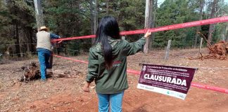 Proam clausura obras en fraccionamiento al sur de Morelia
