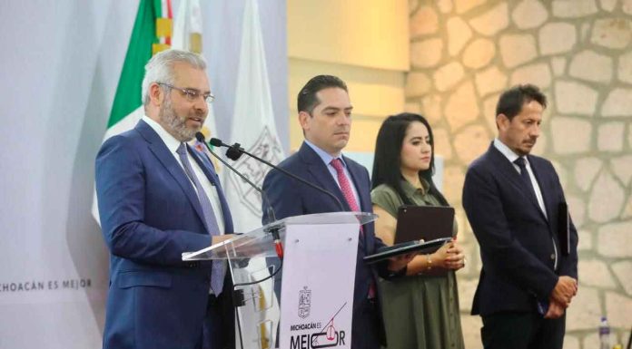 Michoacán espera una elección tranquila al Poder Judicial: Bedolla
