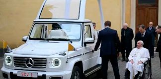 El último Gesto de compasión del Papa Francisco: Su Papamóvil se convierte en esperanza para los niños de Gaza