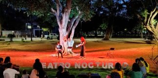 Morelianas y morelianos disfrutaron de ‘Alguien va a venir’, parte del Teatro Nocturno de SeCultura