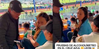 #VIDEO #Viral | ¡Del grito de gol al “sople aquí”! Alcoholímetro llega al estadio