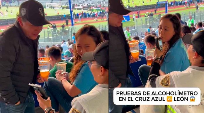 #VIDEO #Viral | ¡Del grito de gol al “sople aquí”! Alcoholímetro llega al estadio