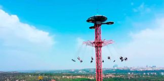 El vídeo viral del susto en el Star Flyer del Parque de Atracciones de Madrid