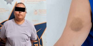 Discusión por celos termina en agresión; una mujer es detenida por golpear a su pareja