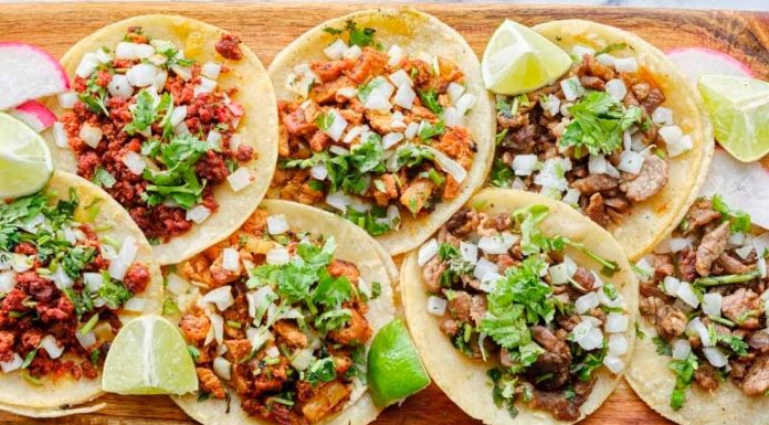 Todo listo para Feria del Taco en Villas del Pedregal