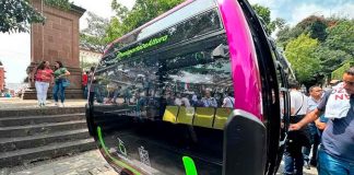 Reporta SEDUM avance del 84% en el teleférico Uruapan