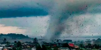 #VIDEO || Impactante video muestra la formación del tornado que arrasó Puerto Varas