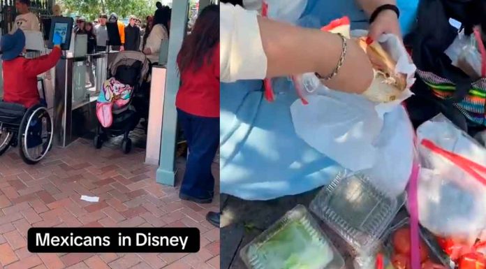 #VIDEO | Familia mexicana se hace viral por preparar tortas en Disneyland