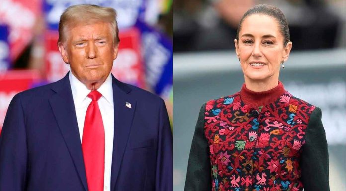#VIDEO | “La presidenta de México es una mujer encantadora, pero tiene tanto miedo de los Cárteles”: Trump