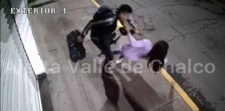 #VIDEO || Captan agresión en cámara de seguridad en Valle de Chalco