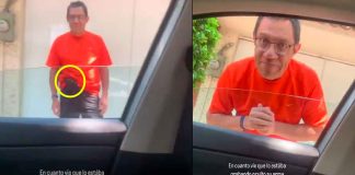 #VIDEO | Amenaza con arma a joven por estacionarse frente a su cochera en CDMX; todo quedó grabado