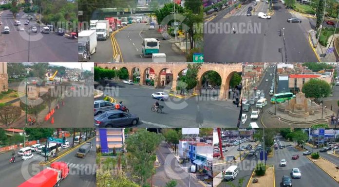 #VIDEO | Tras movilización de sindicatos y transportistas, inicia la liberación de vialidades en la capital michoacana