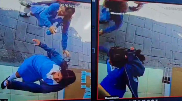 #VIDEO | Se viraliza video de presunto bullying entre estudiantes de secundaria de #Michoacán