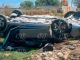 Vuelca automóvil en la Pátzcuaro-Morelia