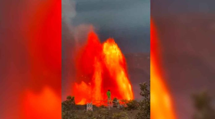 #VIDEO || El volcán Kilauea entra nuevamente en erupción en Hawái