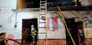#VIDEO | Se incendia tienda de abarrotes, en Zacapu
