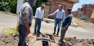 Refuerzan infraestructura pluvial en Zamora ante próxima temporada de lluvias en la colonia La Libertad