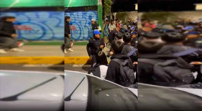 #VIDEO || Intensa Riña en Bachilleres 15: Alumnos y Policías se Enfrentan en CDMX