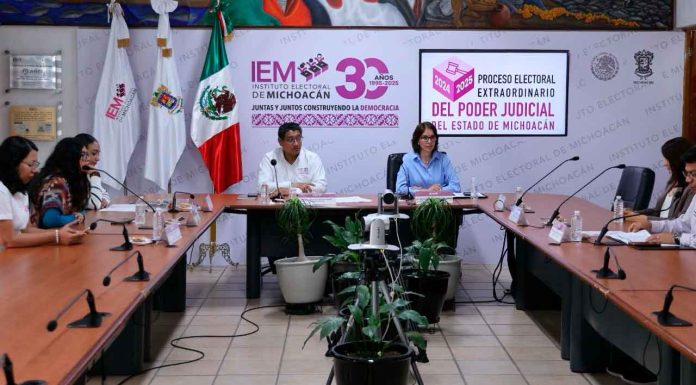 Avanza el cómputo de la elección del Poder Judicial de Michoacán: se reporta un 80.51% de avance en Magistraturas de Disciplina Judicial