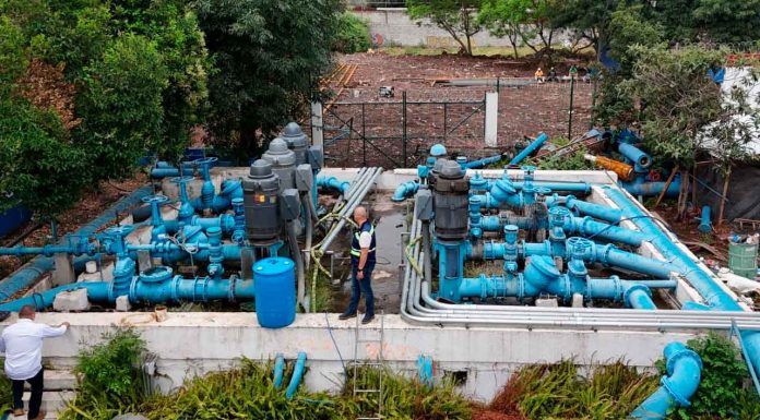 Adolfo Torres supervisa operación de cárcamos del Ooapas ante temporada de lluvias