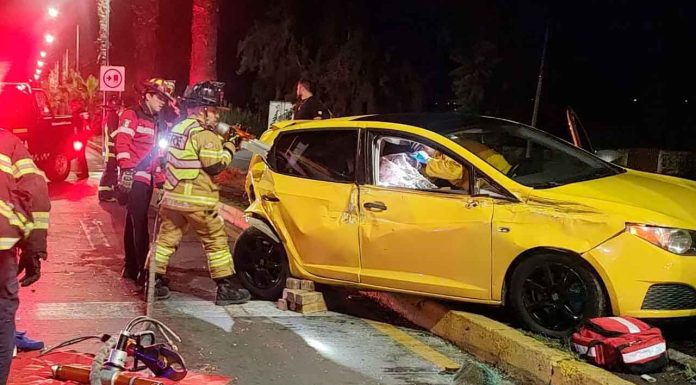 Se registran 2 accidentes de tránsito en diferentes sitios de Morelia; hay 2 heridos