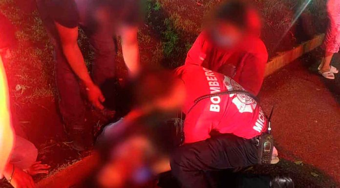 Adolescente motociclista se accidenta en la Av. Madero Poniente de Morelia