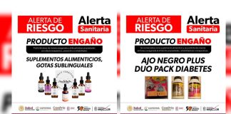Alerta SSM sobre productos: Ajo Negro Plus Duo Pack y suplementos Cinco Cerritos