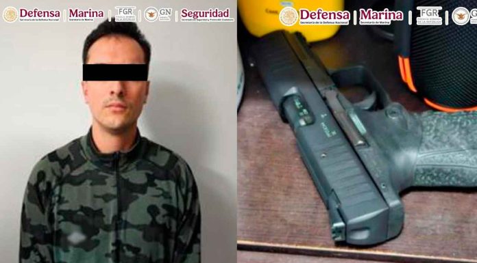 En Jalisco, se detuvo a un sujeto que vendía armas de fuego por aplicaciones de mensajería instantánea