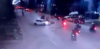 #VIDEO || Tragedia en caravana de motos: Vehículo invade carril y provoca choque fatal