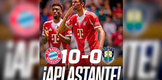 #Video | Bayern Múnich arrasa con histórica goleada 10-0 ante Auckland City en el Mundial de Clubes