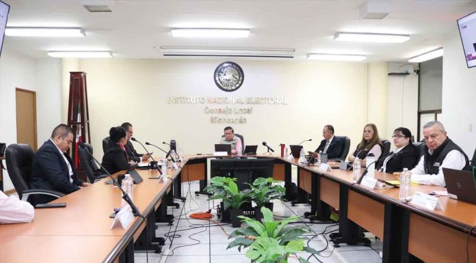 Mensaje del Consejero Presidente del consejo local al inicio de la jornada electoral